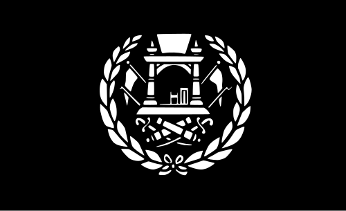 The black flag with a white state seal used under Habibullah Khan