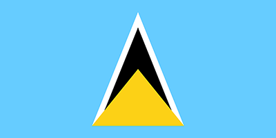 Flag of Saint Lucia