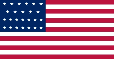 The 25-star flag